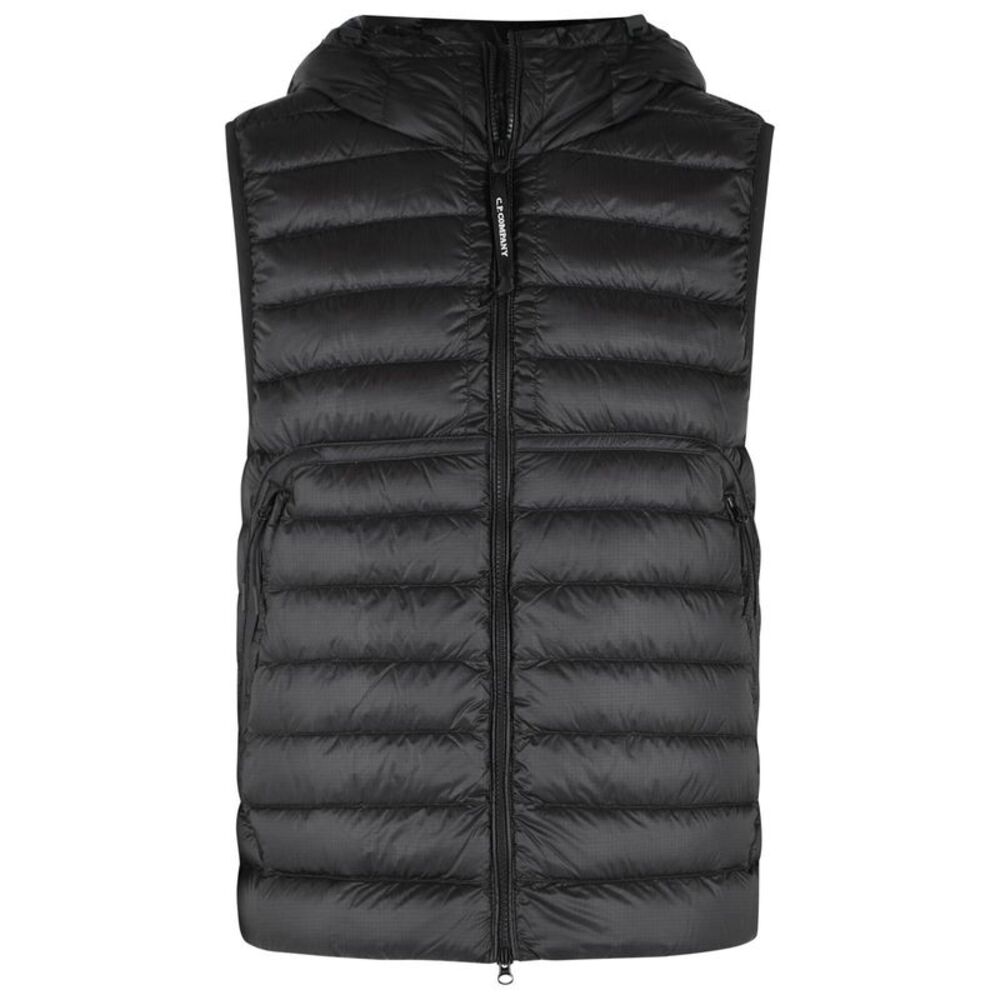 C.P. Company 'Dd Shell' Black Polyamide Vest Men